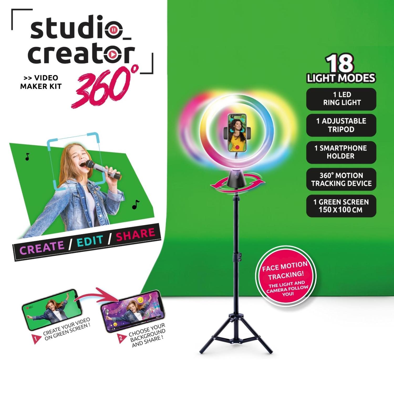 Studio Creator 360 Video Maker Kit - Toymaster - Fagan Toys