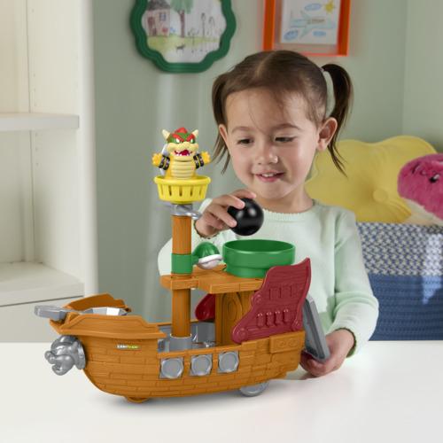 Fisher-Price Little People My Mario Bowser's Airship -  - Fagan Toys