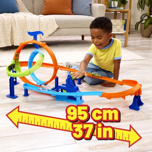 Hot Wheels Stunt Track Rapid Launch & Loop Playset -  - Fagan Toys