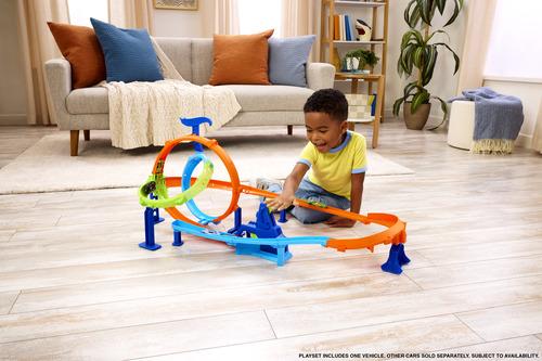Hot Wheels Stunt Track Rapid Launch & Loop Playset -  - Fagan Toys