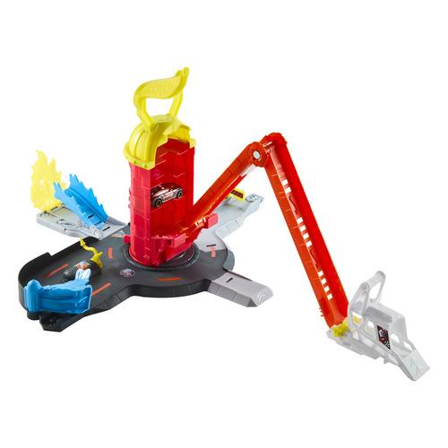 Hot Wheels City Super Fire Station Playset – Emergency Rescue Track -  - Fagan Toys