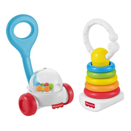 Fisher-Price Newborn Classics 2-Pack Baby Rattle -  - Fagan Toys