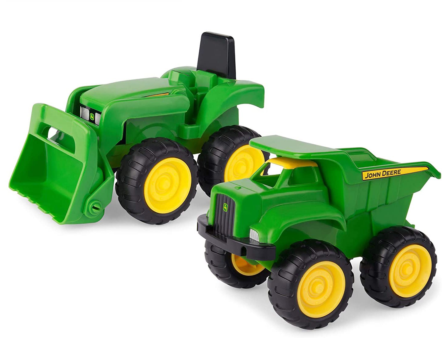 TOMY John Deere Sandbox Dump Truck and Tractor Set Fagans Toys