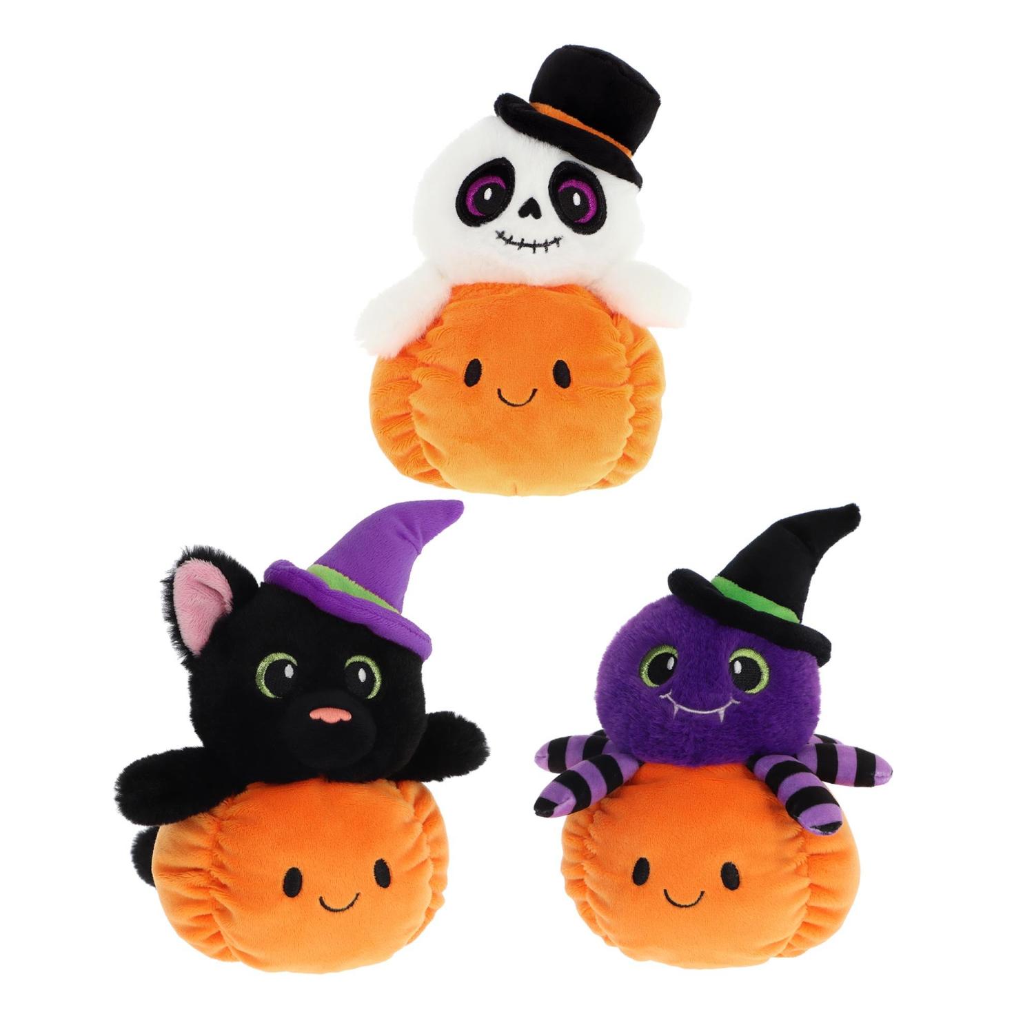 14cm Keeleco Pumpkin Animals Assorted Soft Toy - Toymaster - Fagan Toys