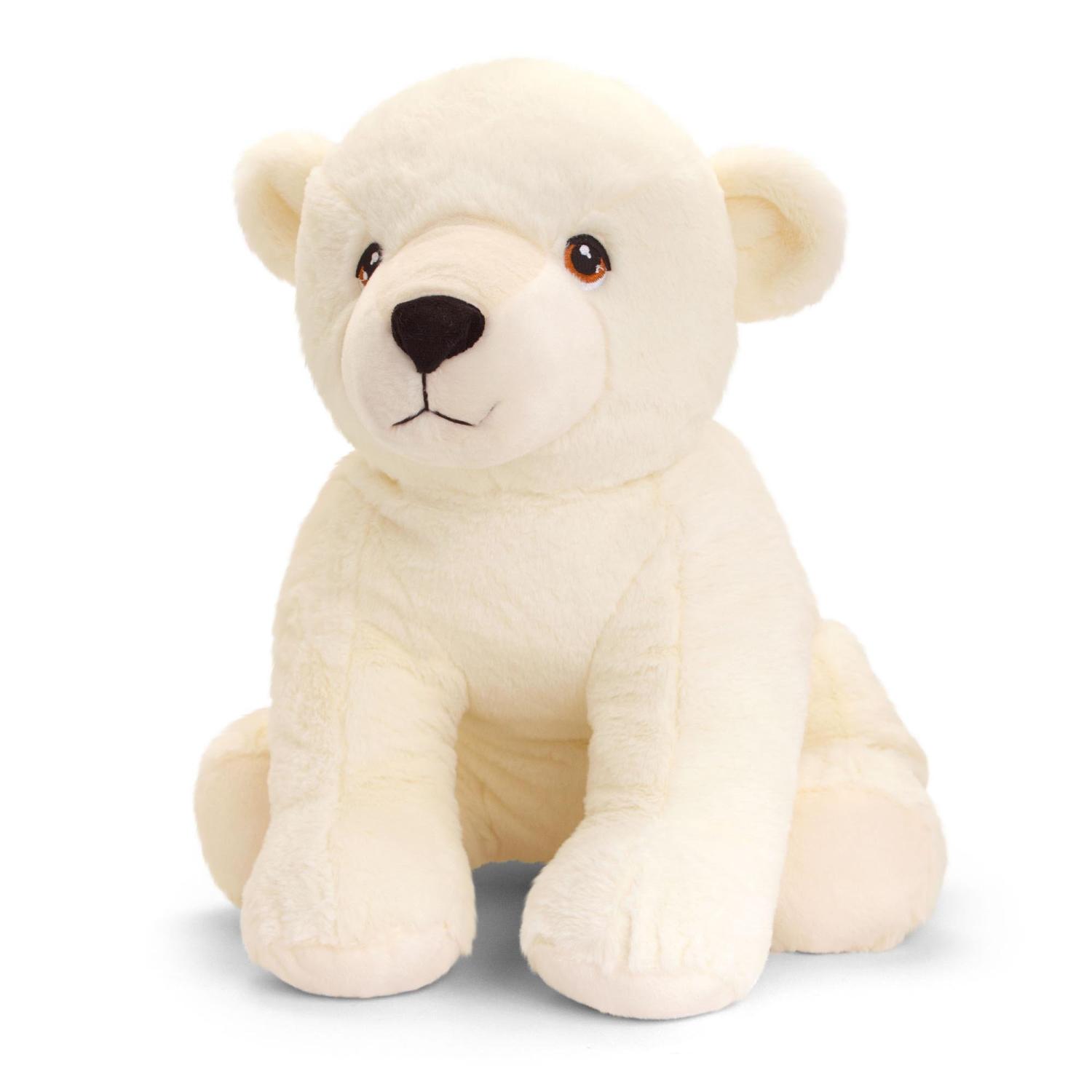 45cm Keeleco Polar Bear Soft Toy - Toymaster - Fagan Toys