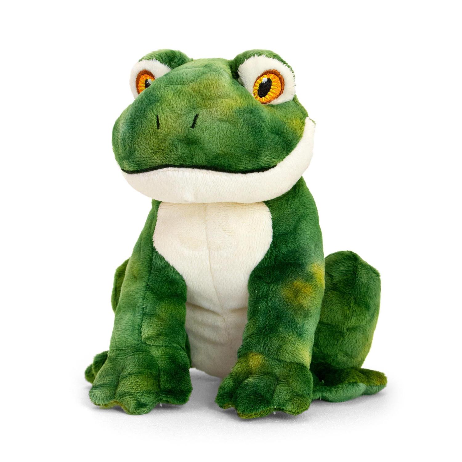 18cm Keeleco Frog Soft Toy - Toymaster - Fagan Toys
