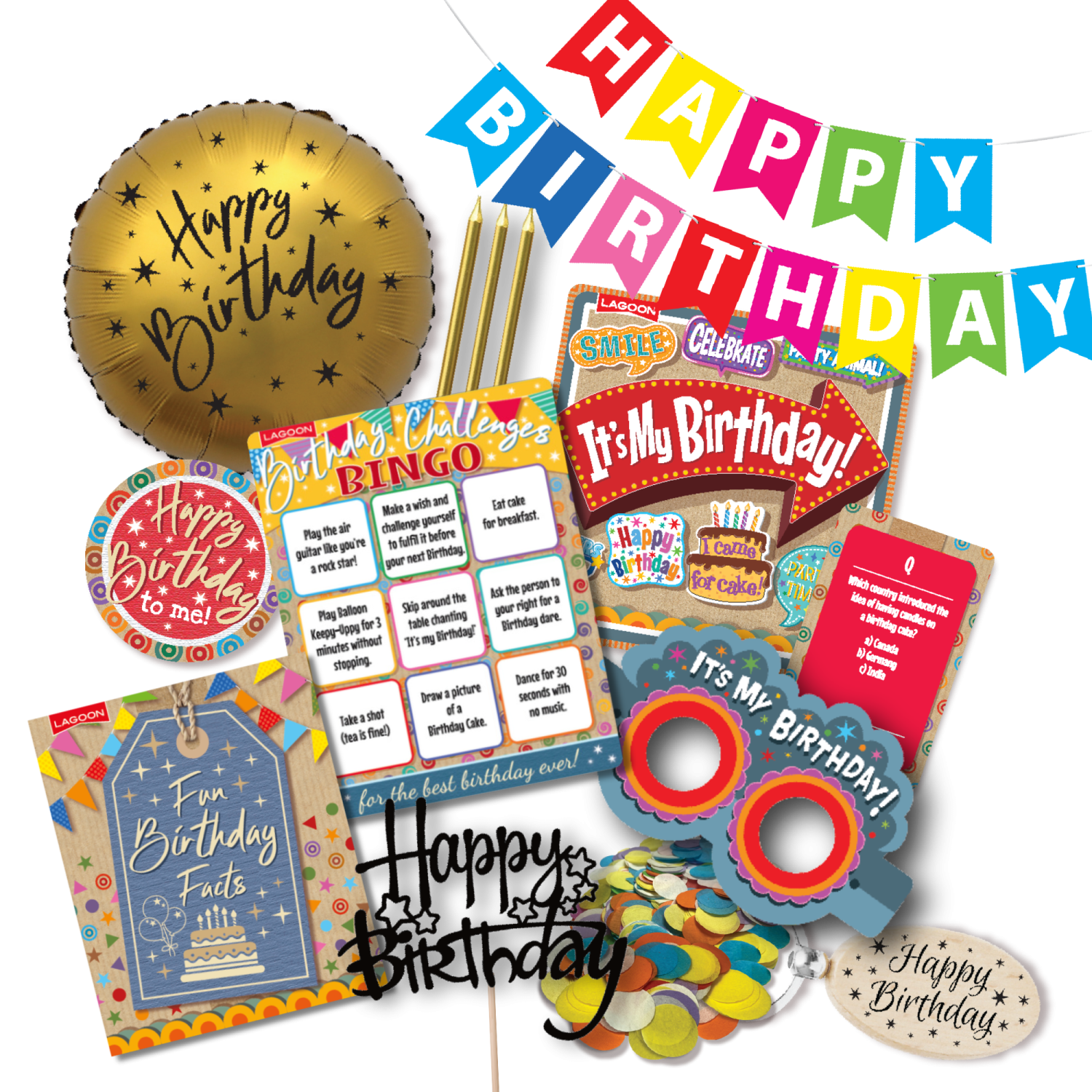 Happy Birthday Generic Gift Box - Toymaster - Fagan Toys