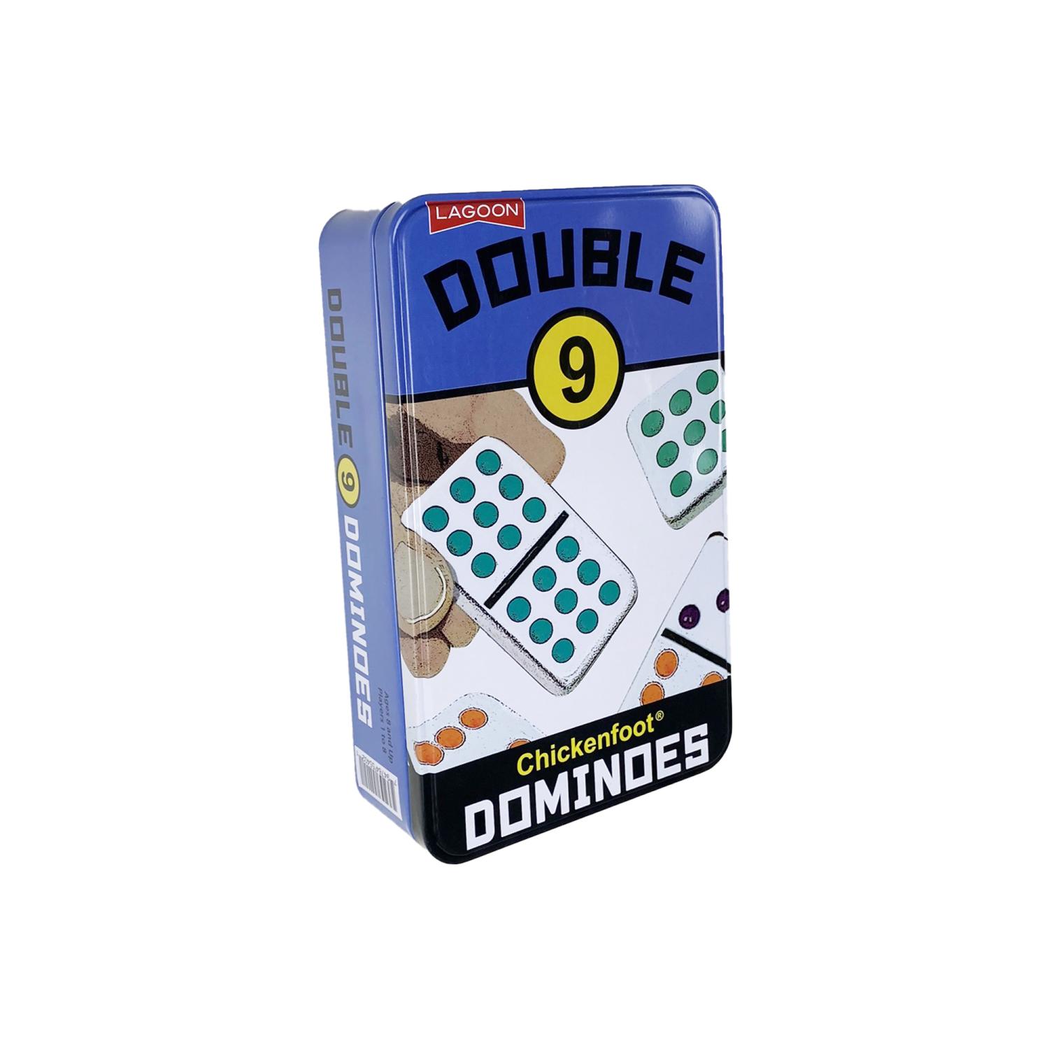 Double 9 Dominoes Tin Set - Toymaster - Fagan Toys
