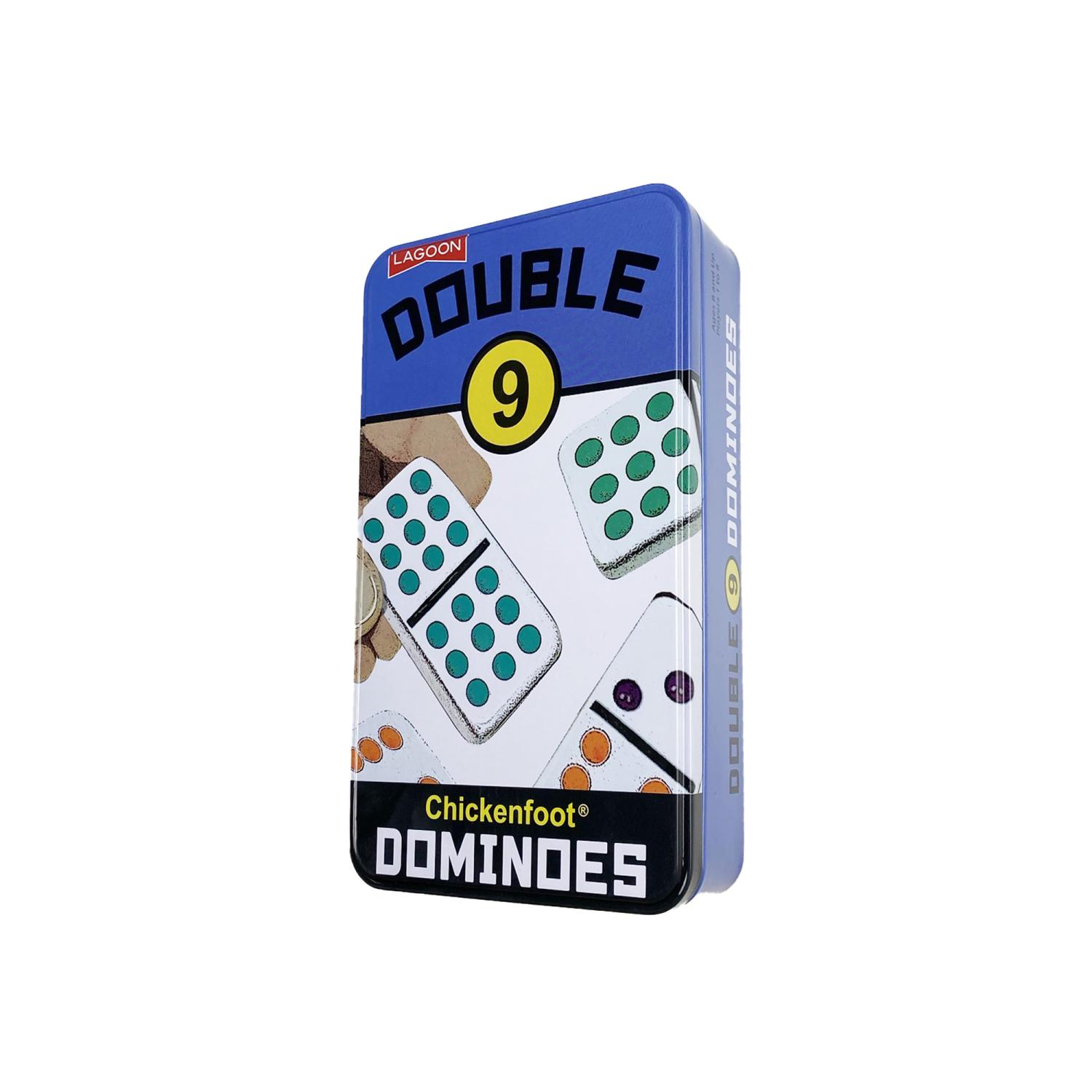 Double 9 Dominoes Tin Set - Toymaster - Fagan Toys