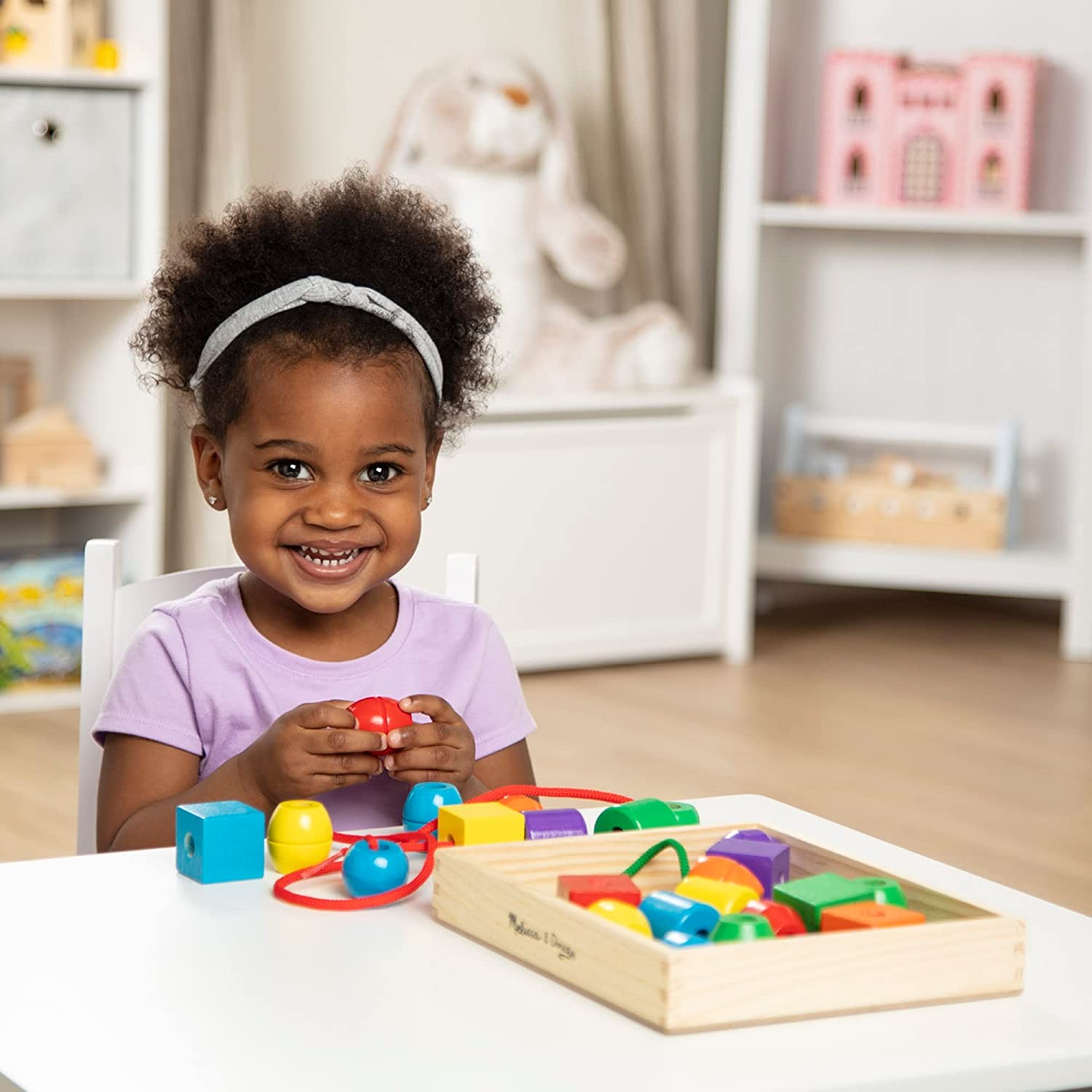 Lacing Beads, Primary Colours