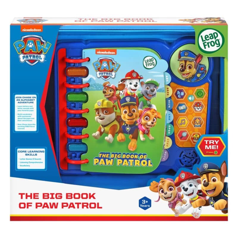 Leapfrog PAW Patrol: The Big Book of PAW Patrol - Toymaster - Fagan Toys