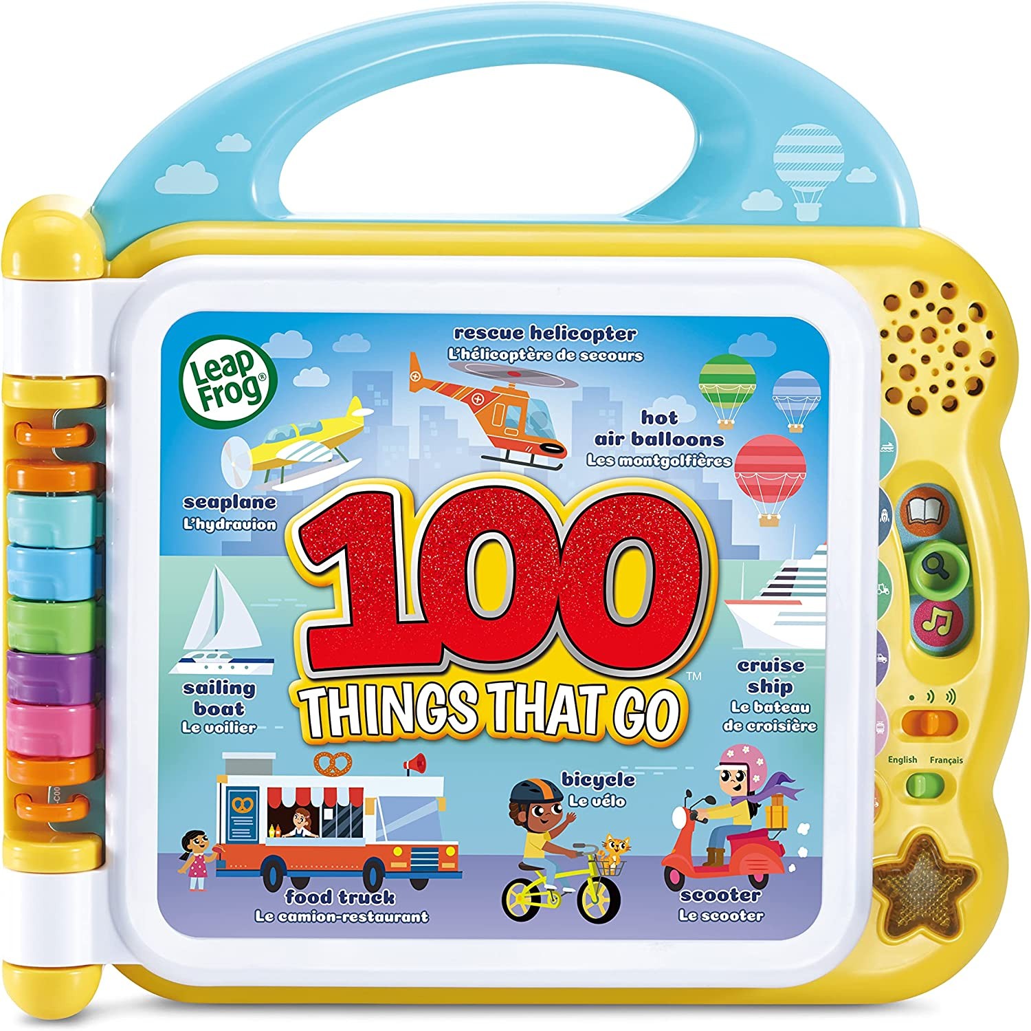 LeapFrog 100 Things That Go Electronic Book - Toymaster - Fagan Toys