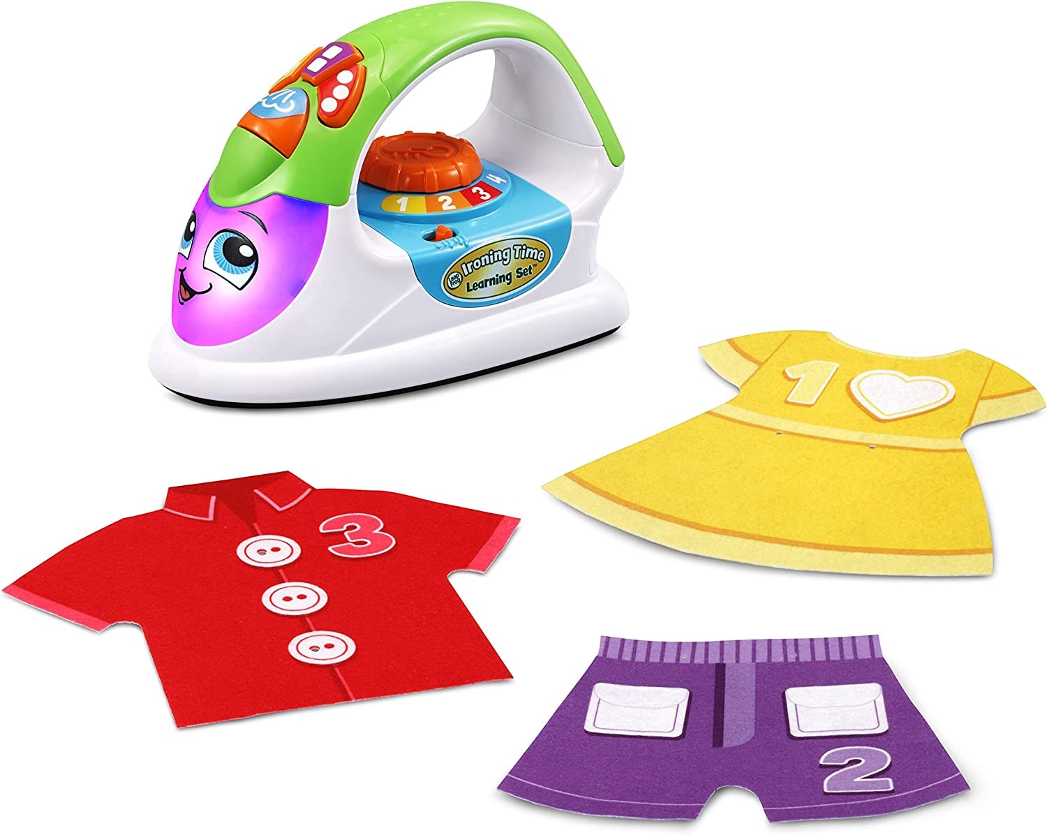 LeapFrog  Ironing Time Learning Set, Iron - Toymaster - Fagan Toys