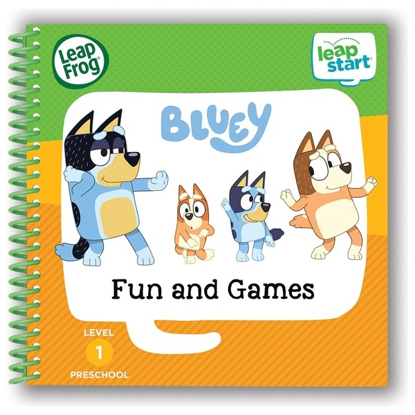 Leapfrog LeapStart Bluey Fun and Games - Leapfrogs - Fagan Toys