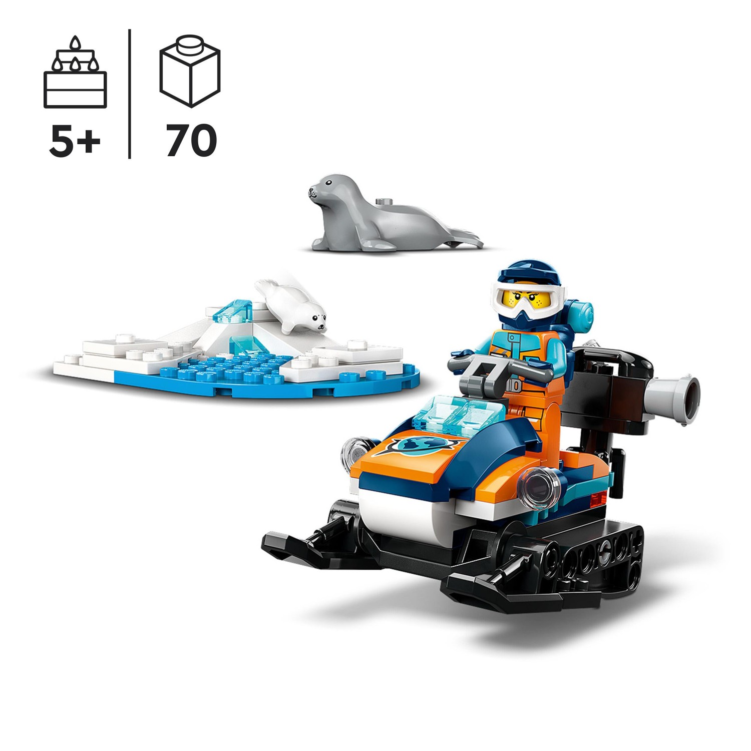 LEGO City Arctic Explorer Snowmobile 60376