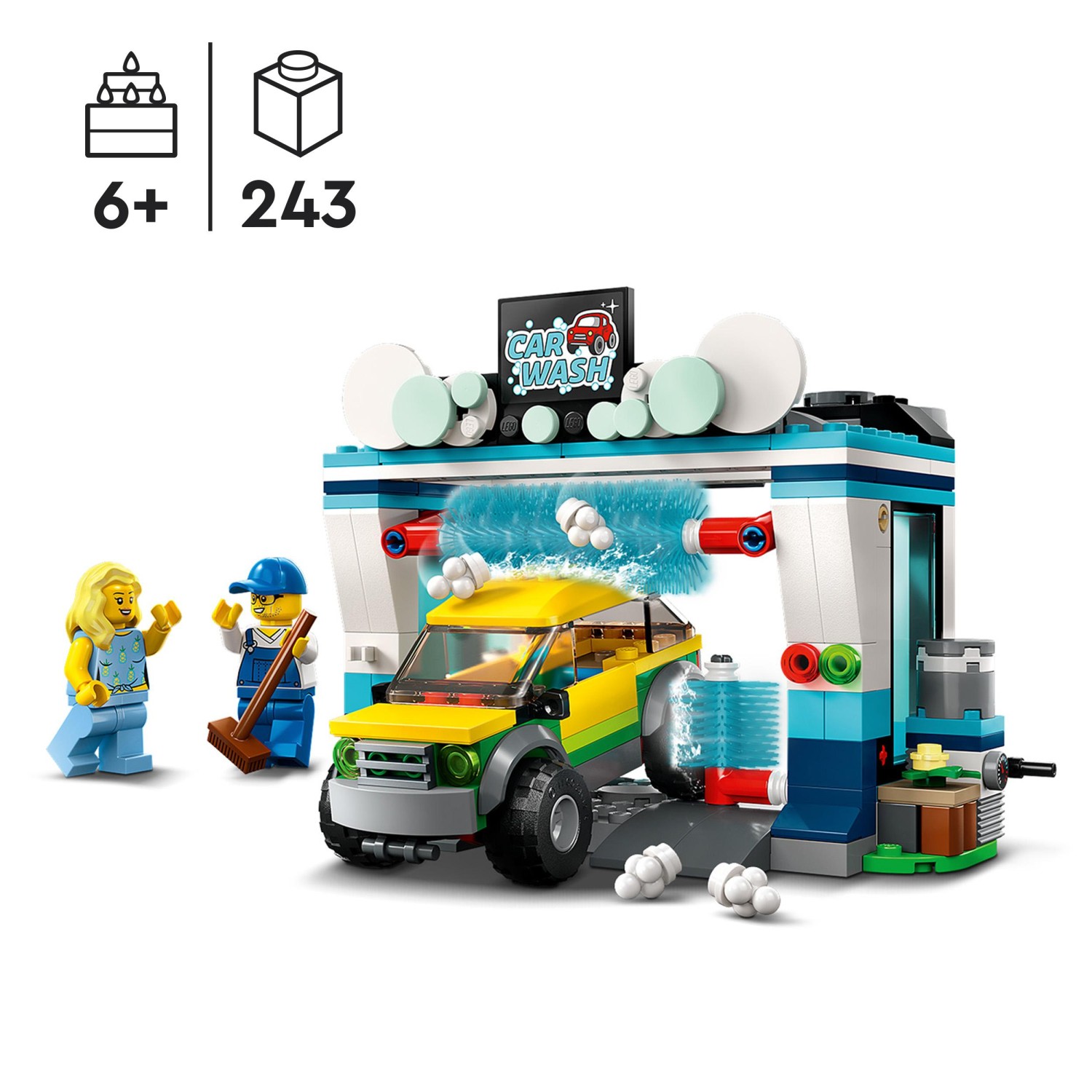 LEGO City Carwash with Car 60362 LEGO City Carwash with Car 60362