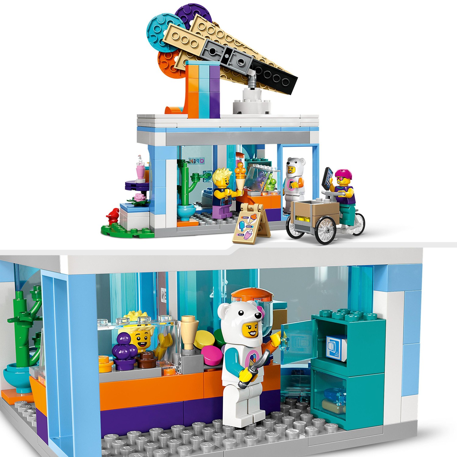 LEGO City Ice-Cream Shop with Bike 60363 LEGO City Ice-Cream Shop with Bike 60363