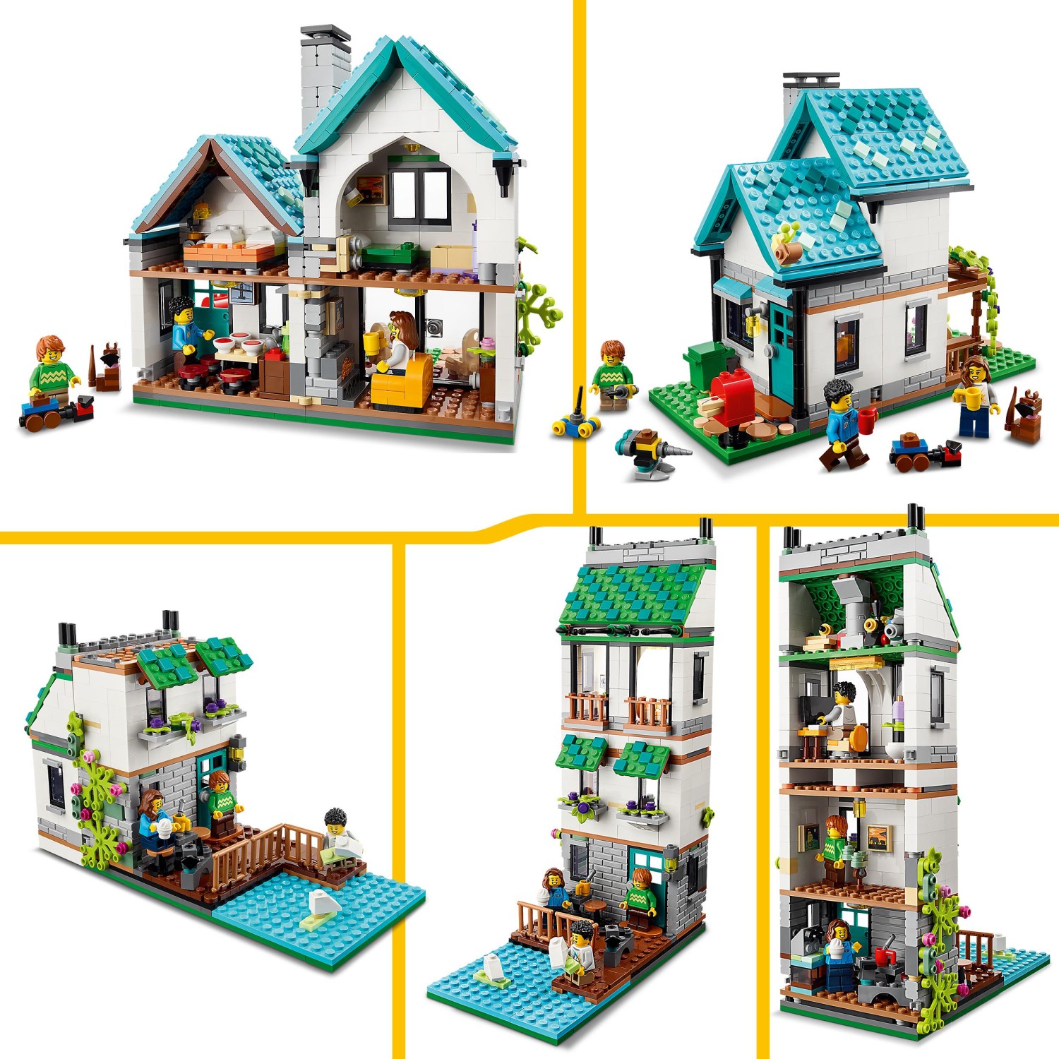 LEGO Creator 3 in 1 Cosy House Building 31139