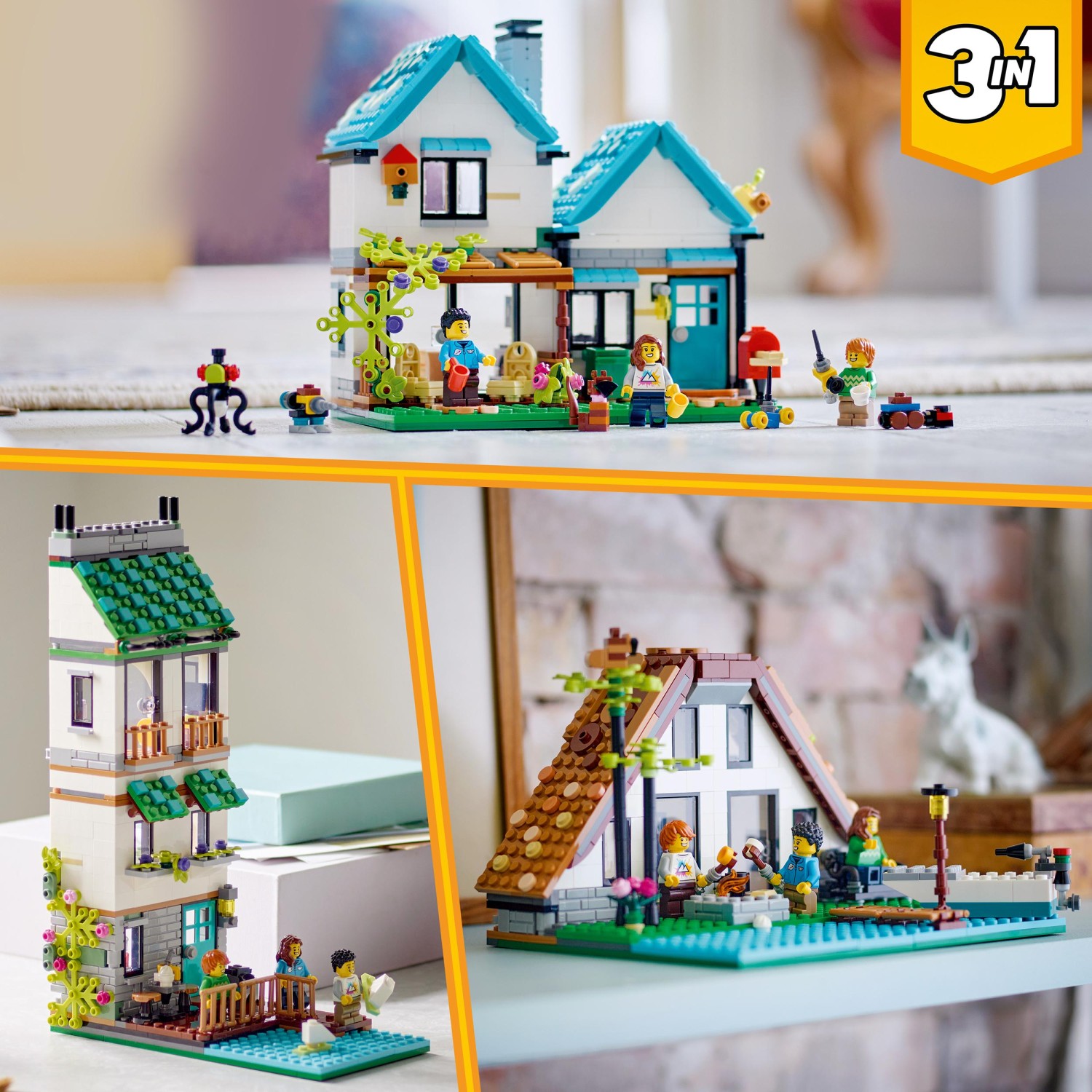 LEGO Creator 3 in 1 Cosy House Building 31139