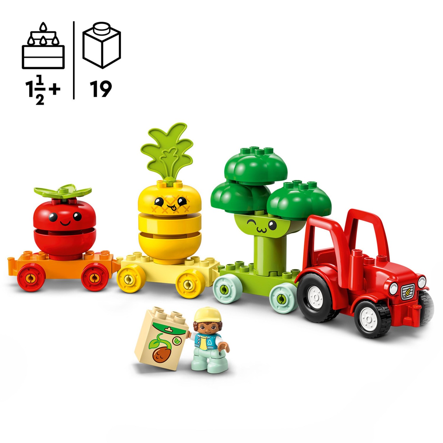 LEGO DUPLO My First Fruit & Veg Tractor 10982 LEGO DUPLO My First Fruit & Veg Tractor 10982