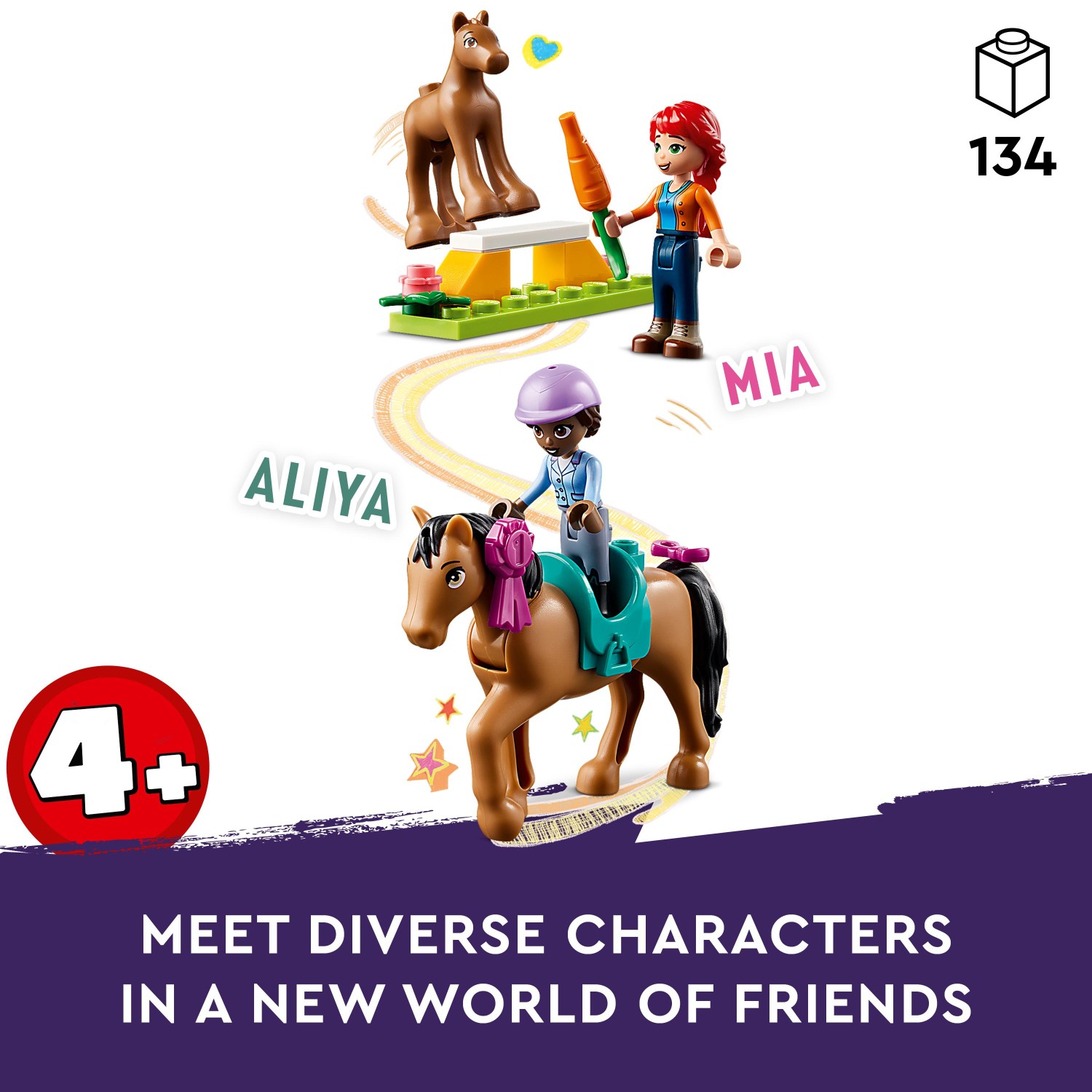 LEGO Friends Horse Training with Pony 41746 LEGO Friends Horse Training with Pony 41746