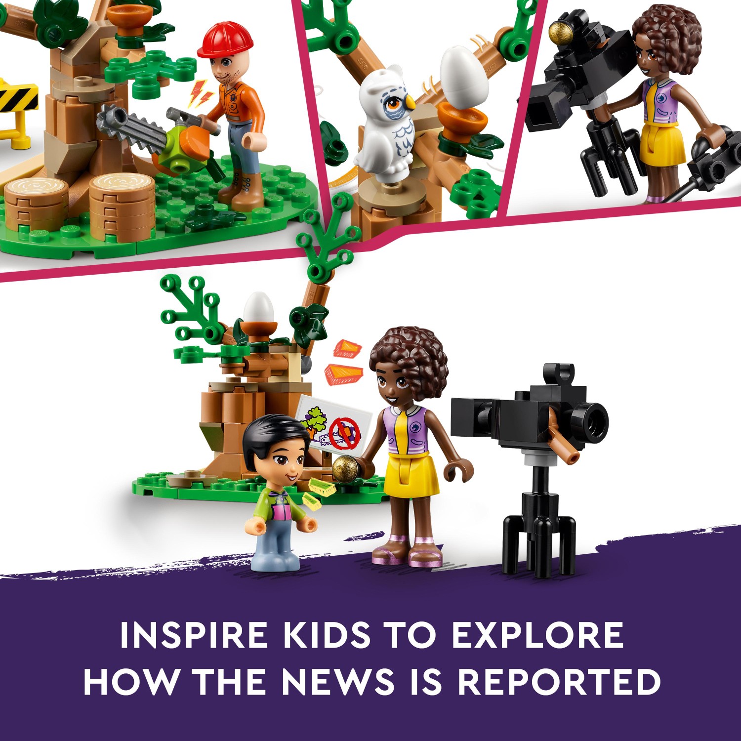 LEGO Friends Newsroom Van Animal Rescue 41749 LEGO Friends Newsroom Van Animal Rescue 41749