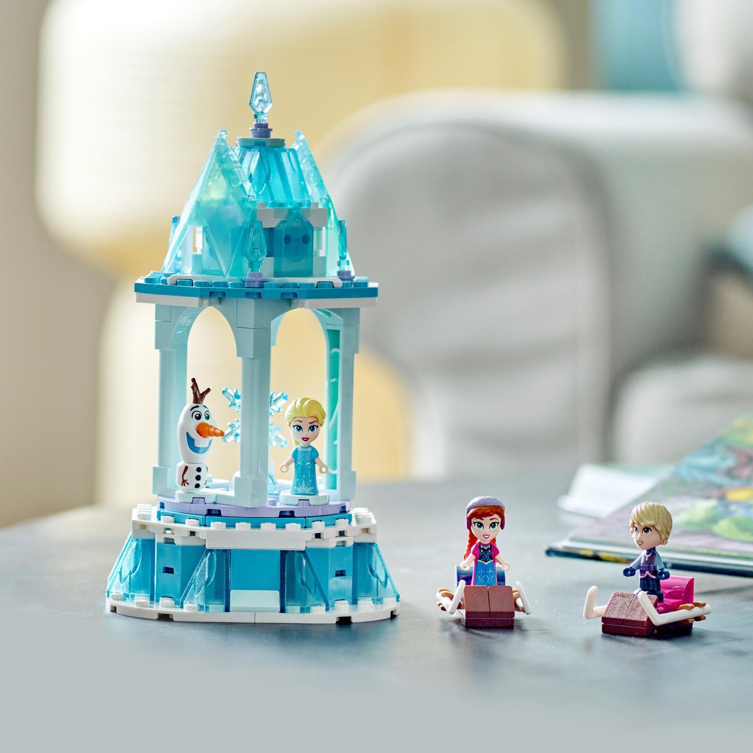 LEGO Disney Frozen Anna & Elsa Merry-Go-Round 43218 LEGO Disney Frozen Anna & Elsa Merry-Go-Round 43218