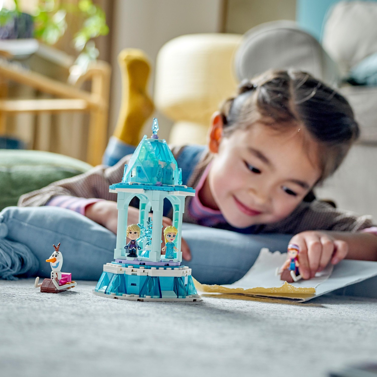 LEGO Disney Frozen Anna & Elsa Merry-Go-Round 43218 LEGO Disney Frozen Anna & Elsa Merry-Go-Round 43218