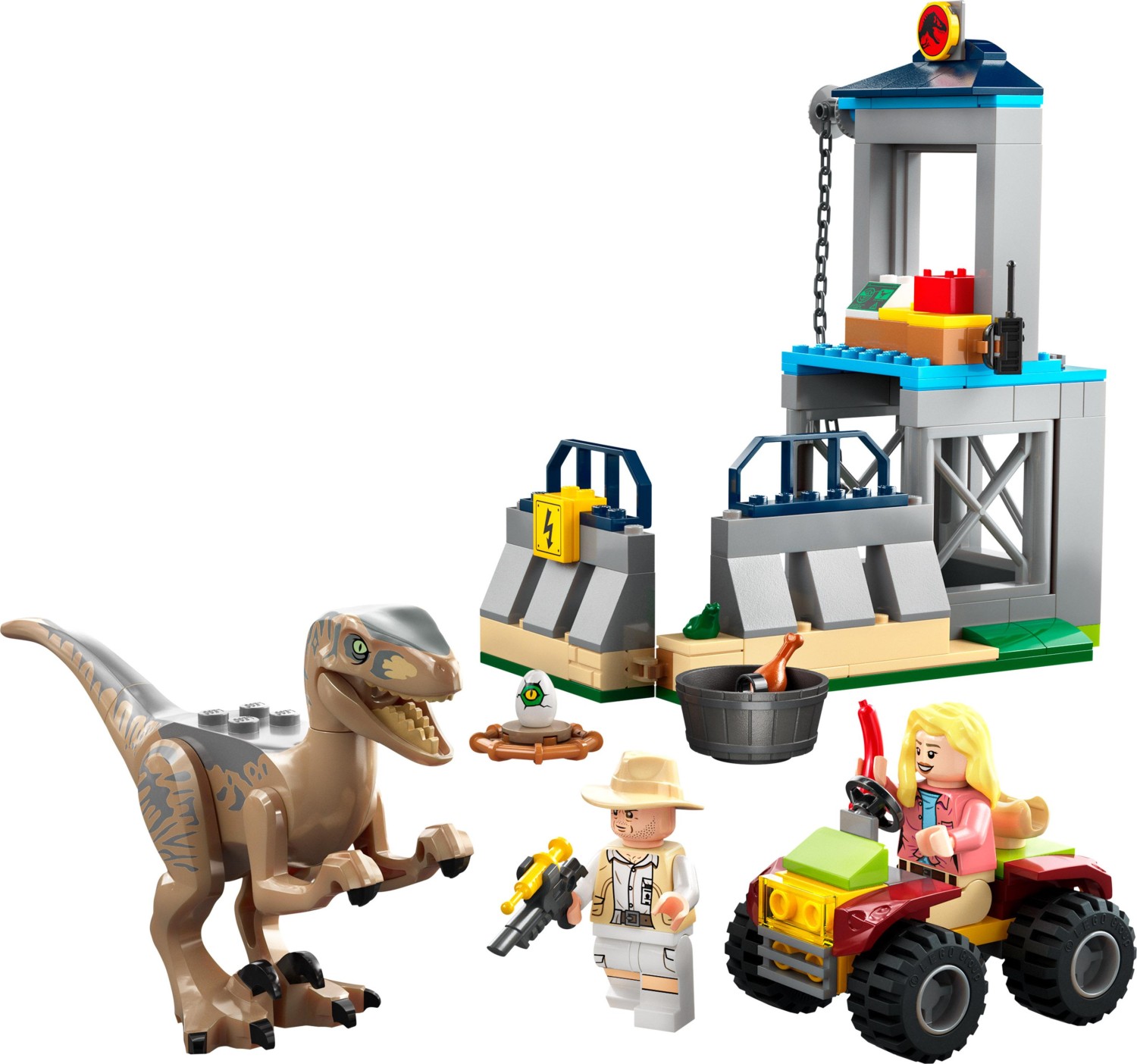 LEGO Jurassic Park Velociraptor Escape 76957