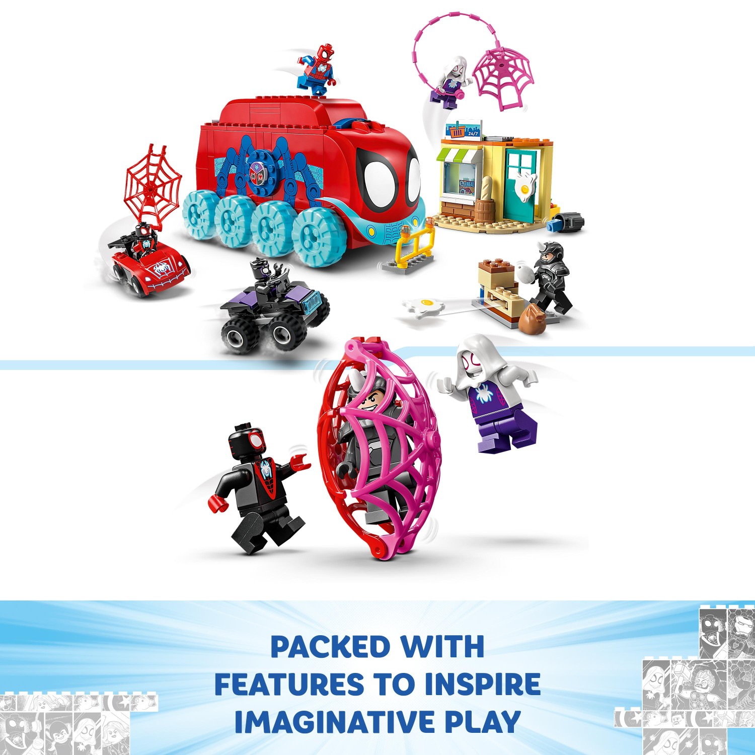 LEGO Marvel Team Spidey's Mobile Headquarters 10791 LEGO Marvel Team Spidey's Mobile Headquarters 10791
