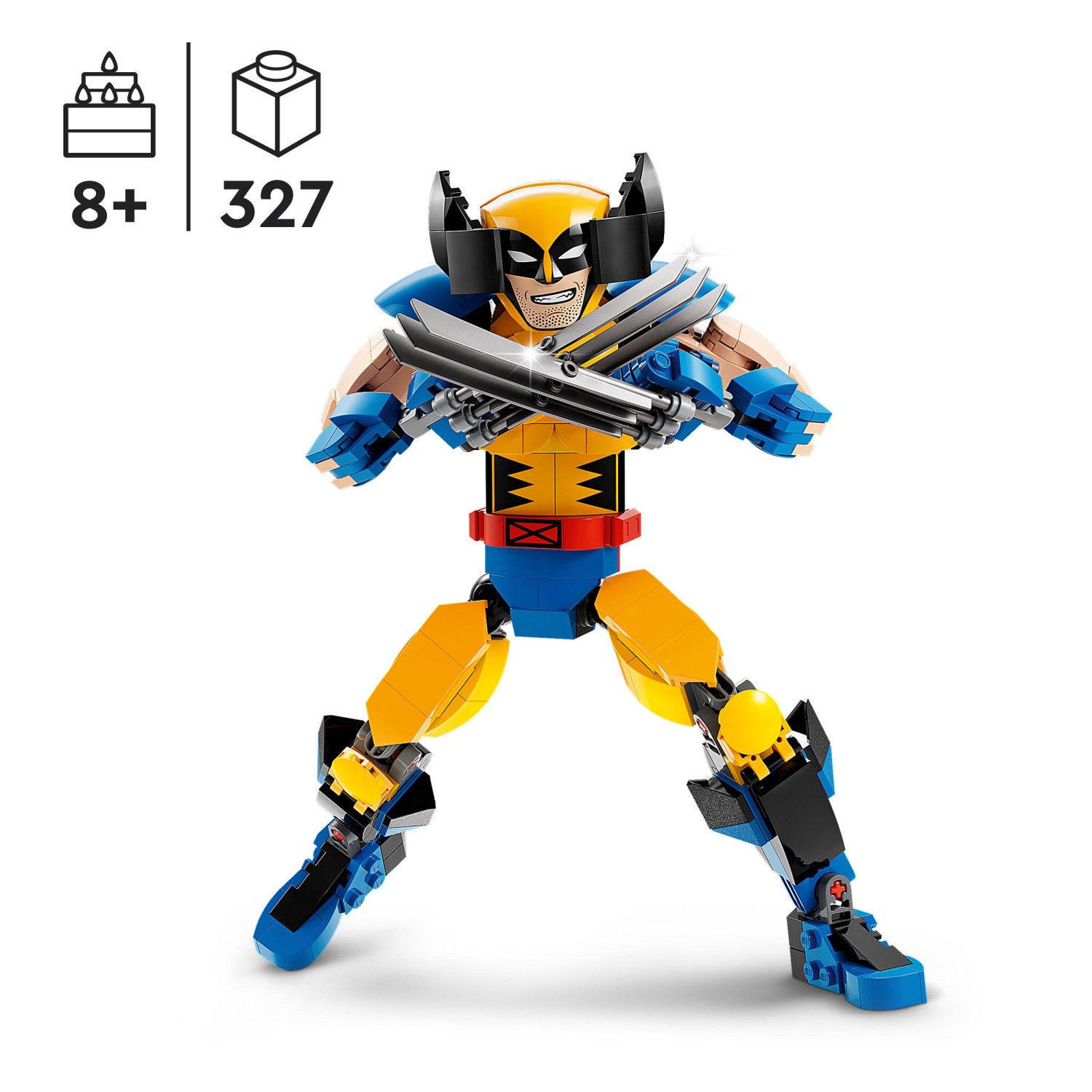 LEGO Marvel Wolverine Construction Figure 76257 LEGO Marvel Wolverine Construction Figure 76257