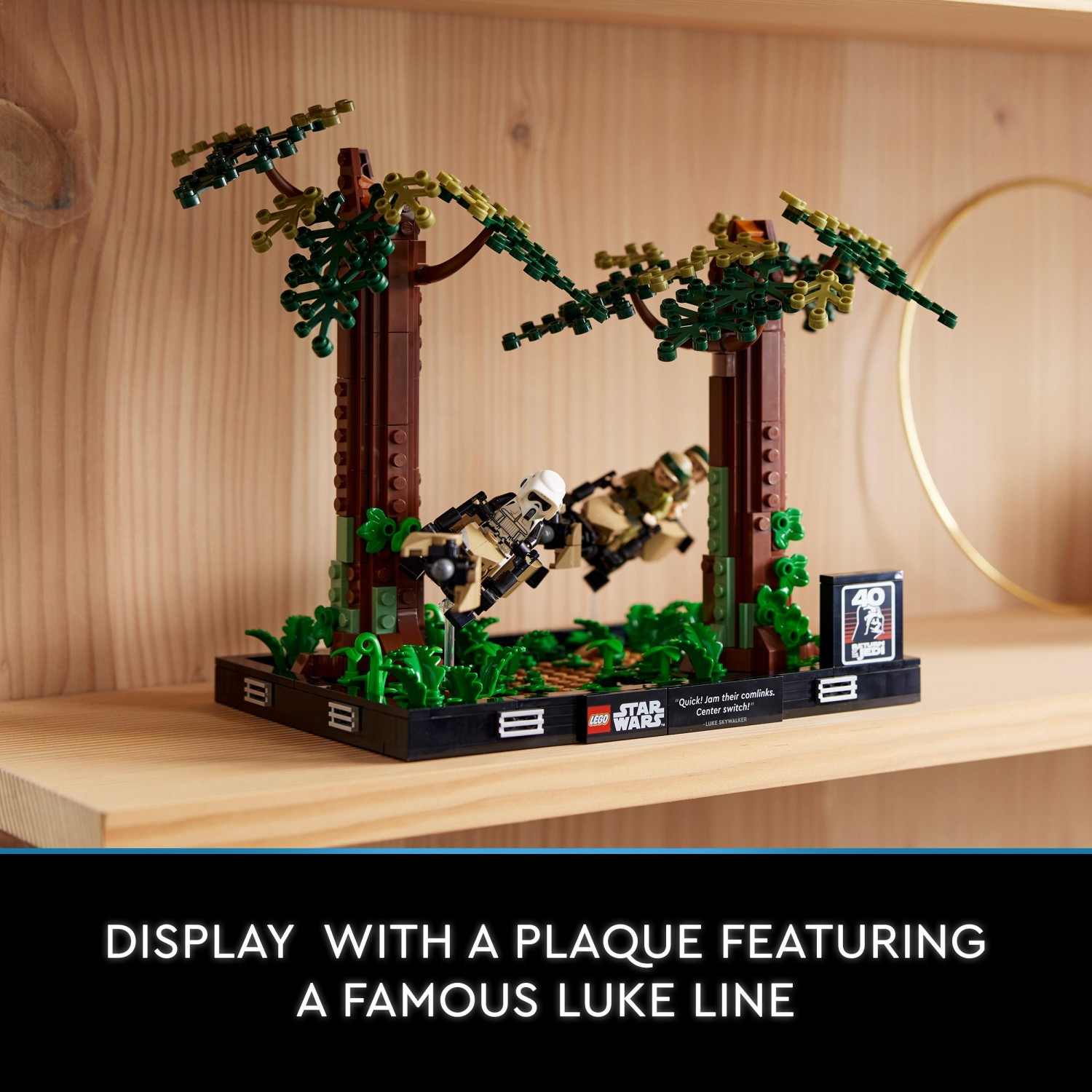 LEGO Star Wars Endor Speeder Chase Diorama 75353 LEGO Star Wars Endor Speeder Chase Diorama 75353