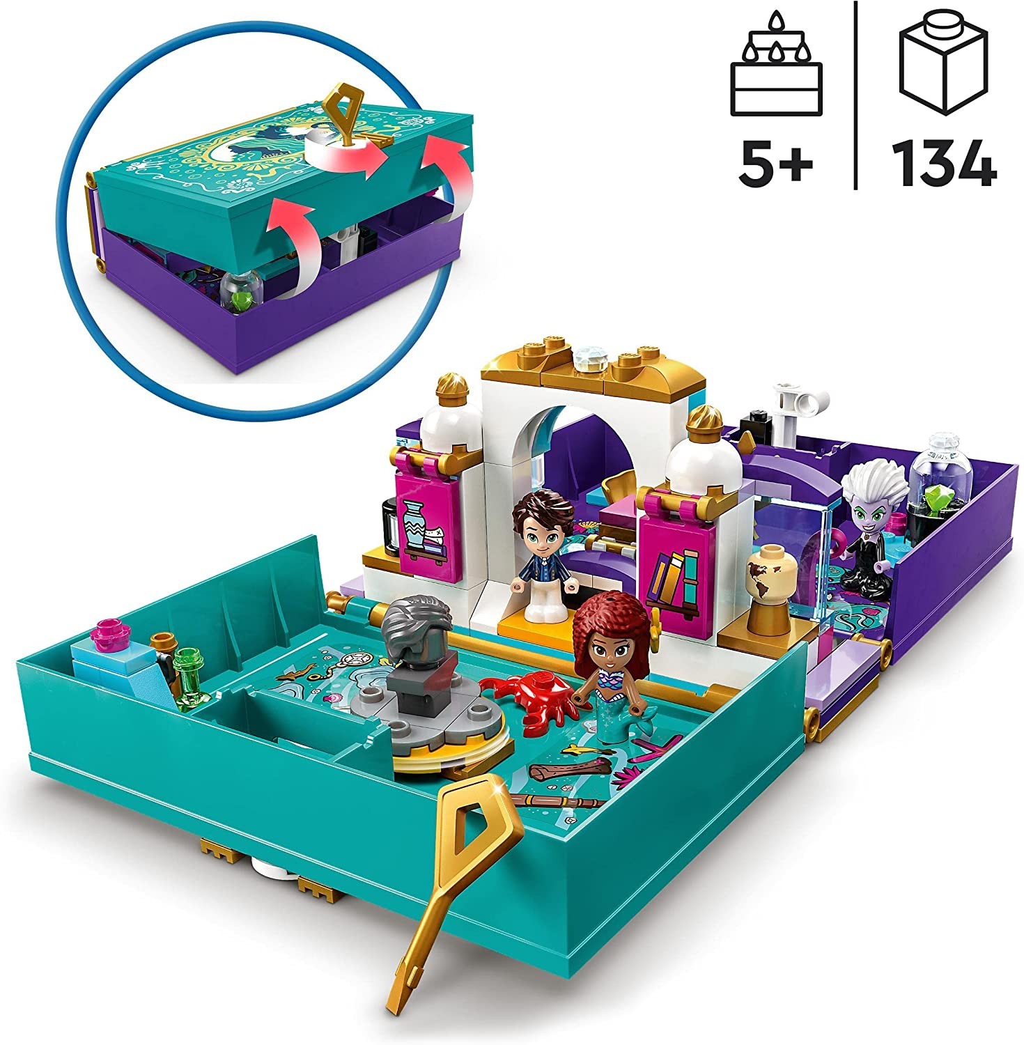 LEGO The Little Mermaid Story Book 43213 LEGO The Little Mermaid Story Book 43213