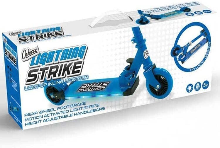 Lightning Strike Scooter Blue Lightning Strike Scooter Blue