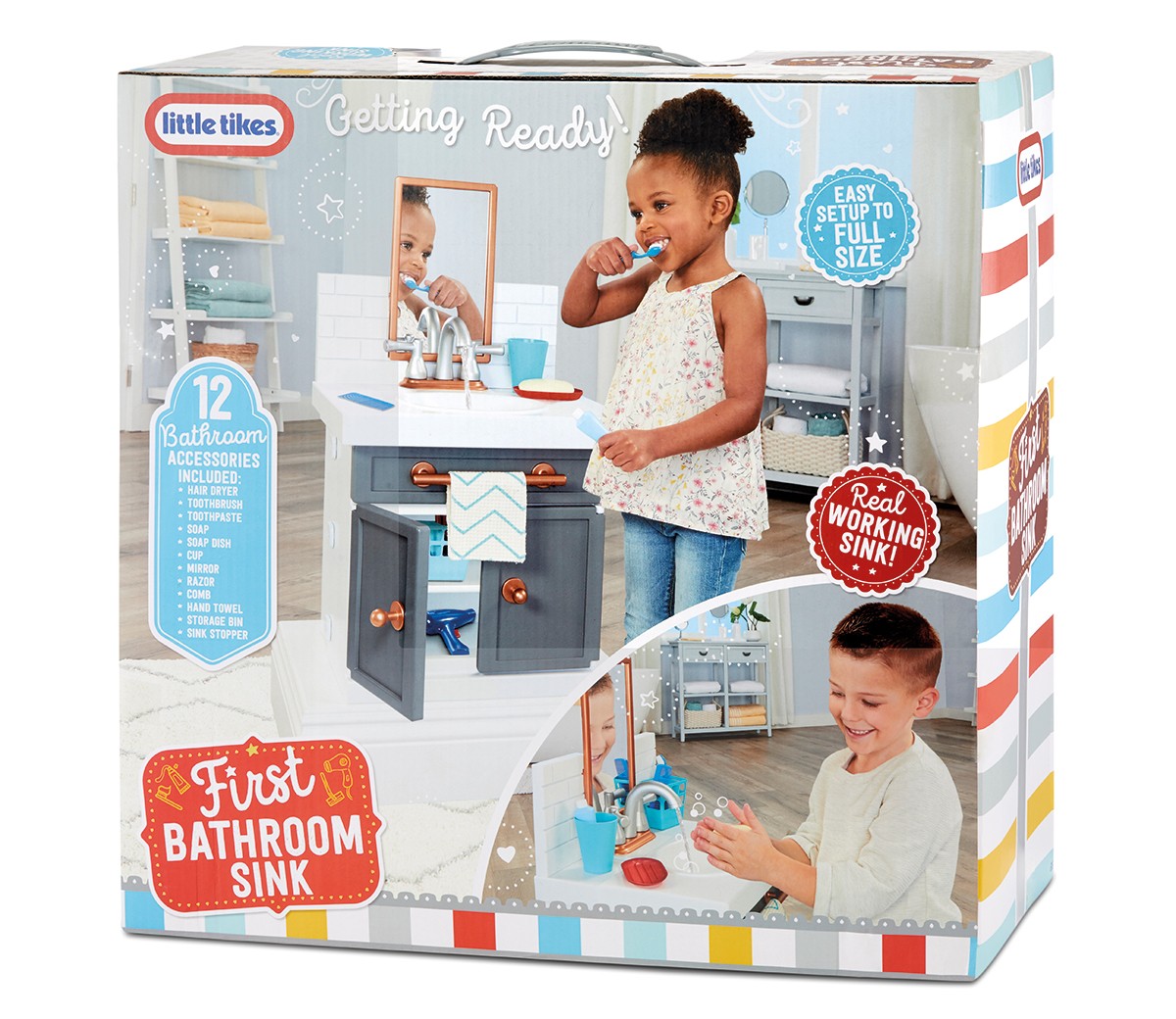 First Bathroom Sink with Real Running Water - Toymaster - Fagan Toys
