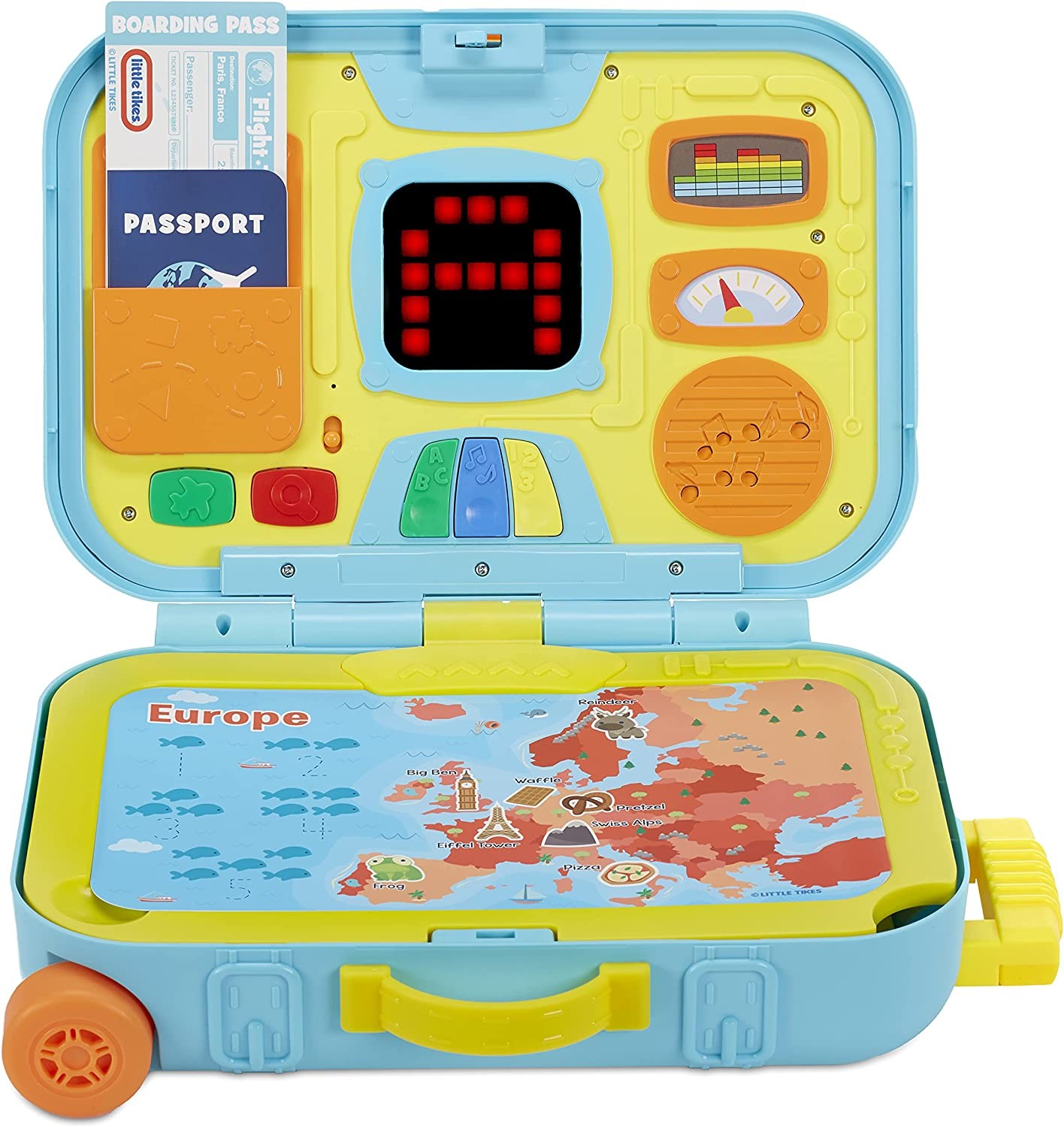 Little Tikes Learning Activity Suitcase, Roll and Go - Toymaster - Fagan Toys