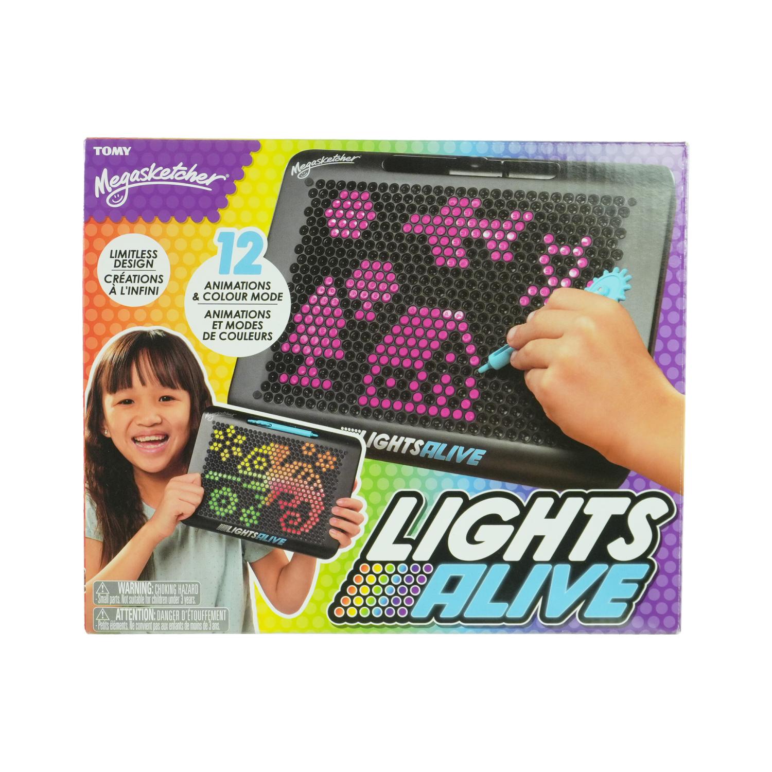 TOMY Megasketcher Lights Alive Drawing Board Set - Toymaster - Fagan Toys