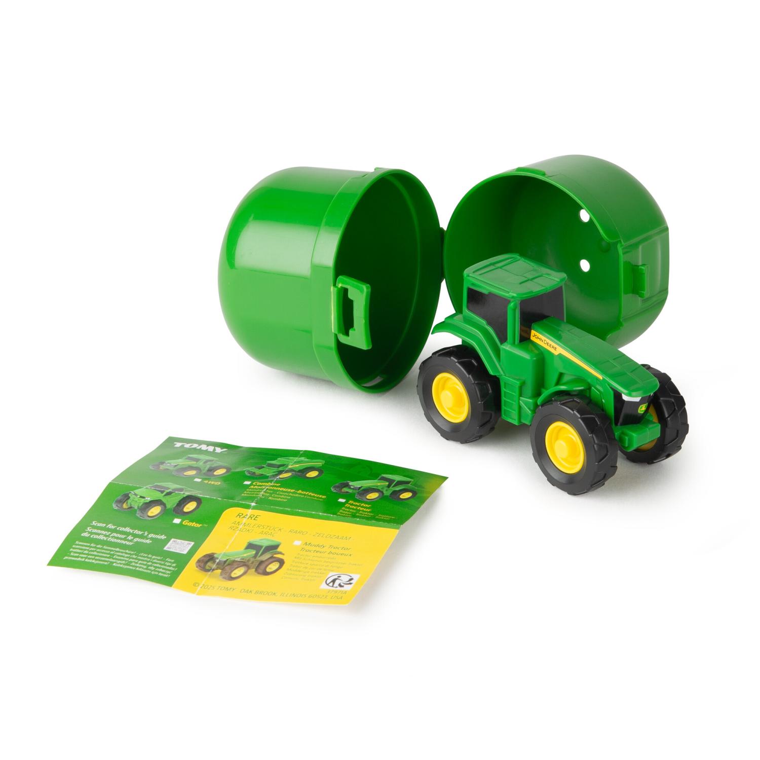 John Deere Pull Back Mini Tractor Assortment - Toymaster - Fagan Toys