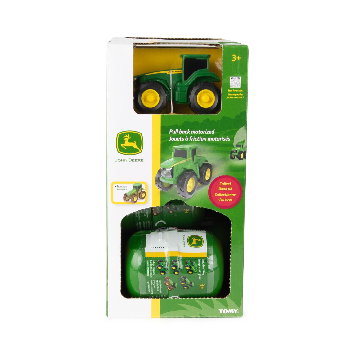 John Deere Pull Back Mini Tractor Assortment - Toymaster - Fagan Toys