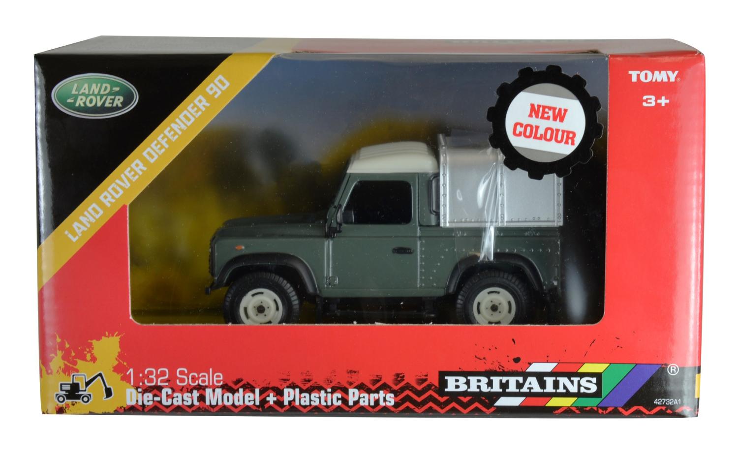 Britains Landrover Defender 90 with Canopy - Toymaster - Fagan Toys