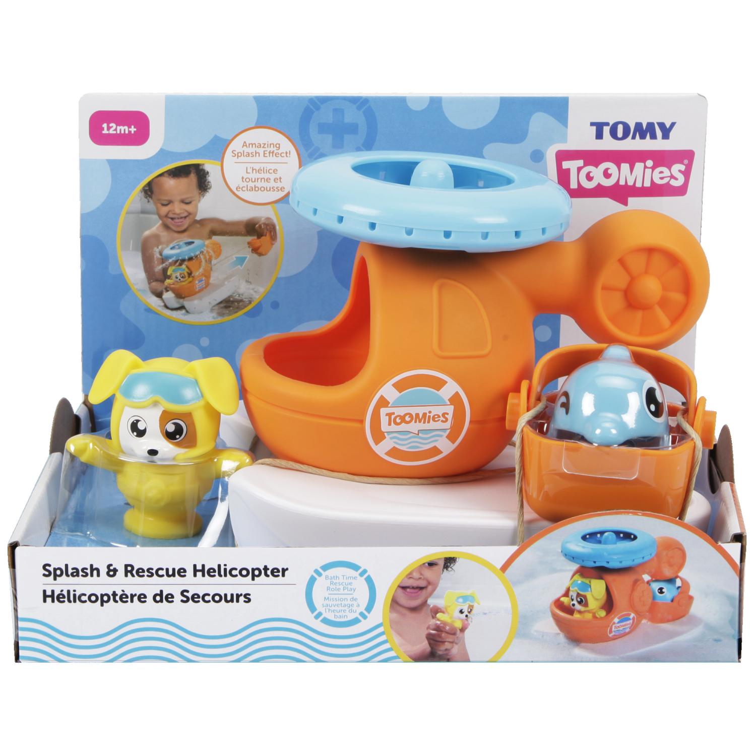 Tomy Toomies Splash & Rescue Helicopter - Toymaster - Fagan Toys