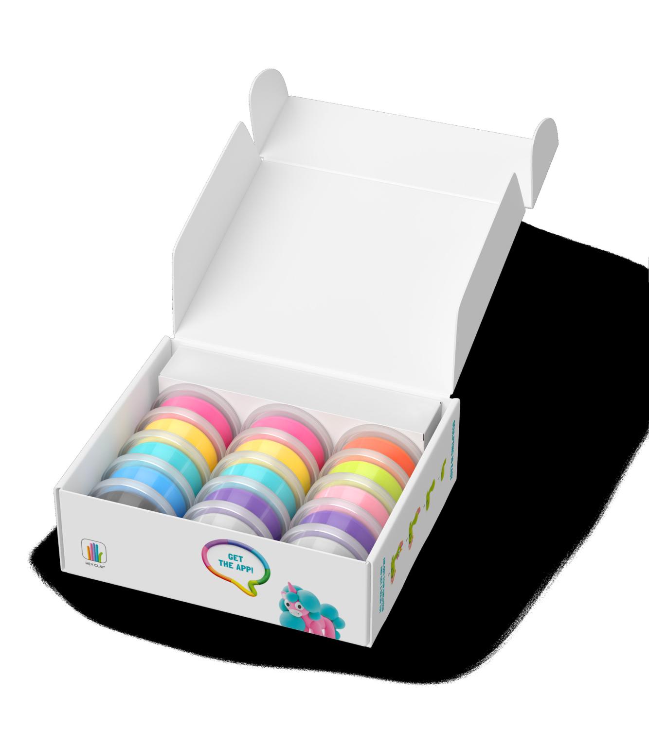 Hey Clay Sculpting Set Rainbow Unicorns - Toymaster - Fagan Toys