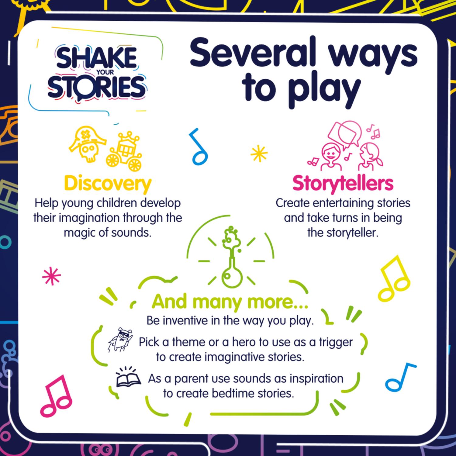 TOMY Games Shake your Stories - Toymaster - Fagan Toys