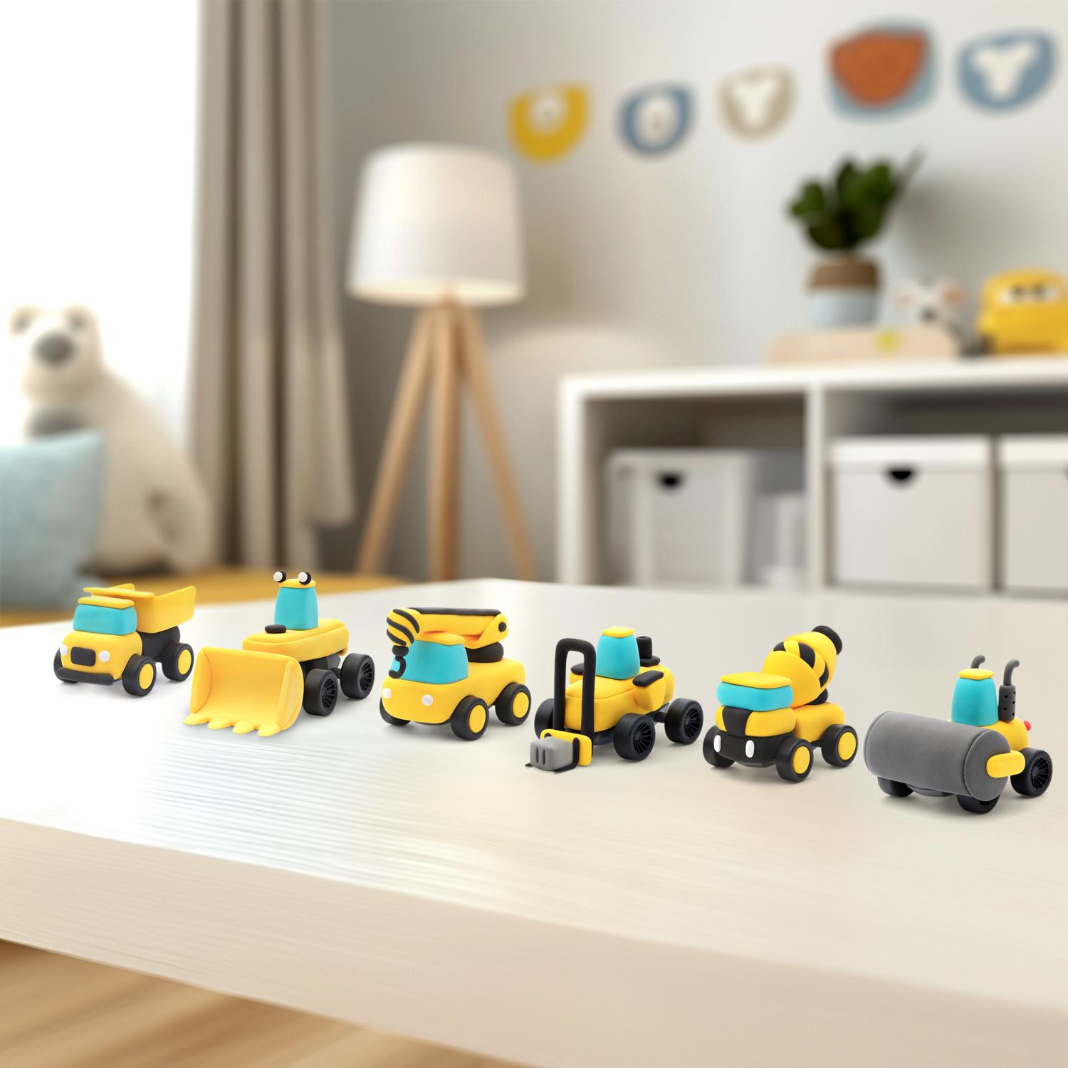 Hey Clay Motors Construction Vehicles - Toymaster - Fagan Toys