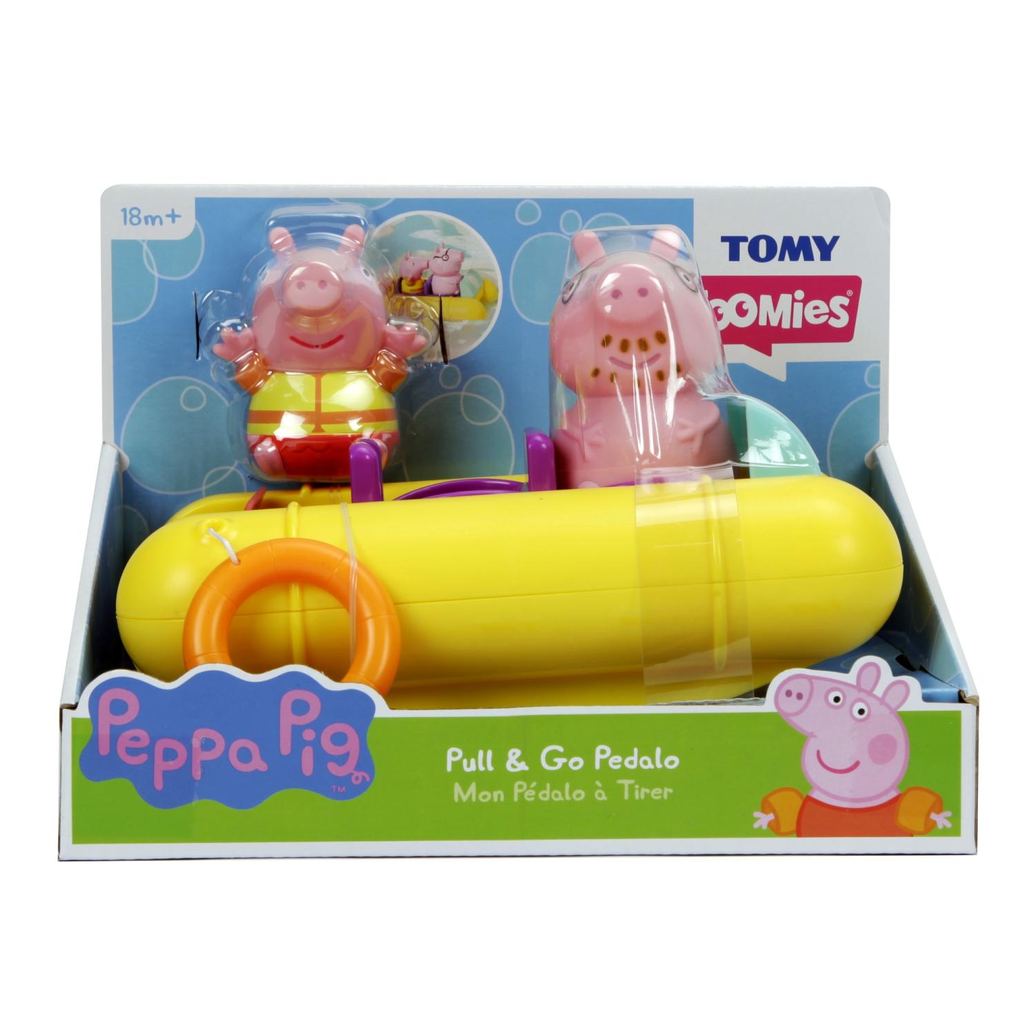 Tomy Toomies Peppa Pull & Go Pedalo - Toymaster - Fagan Toys