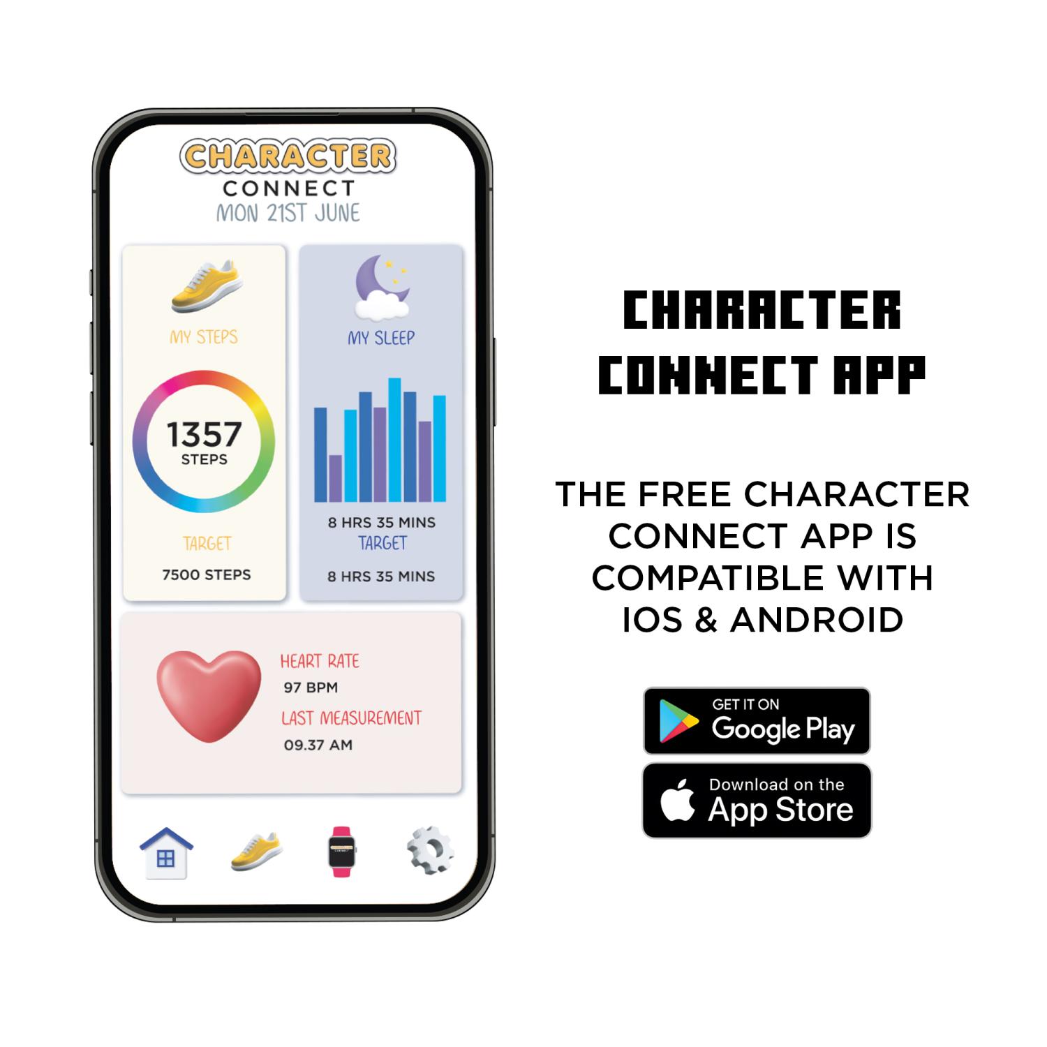 Minecraft Printed Strap Smart Watch