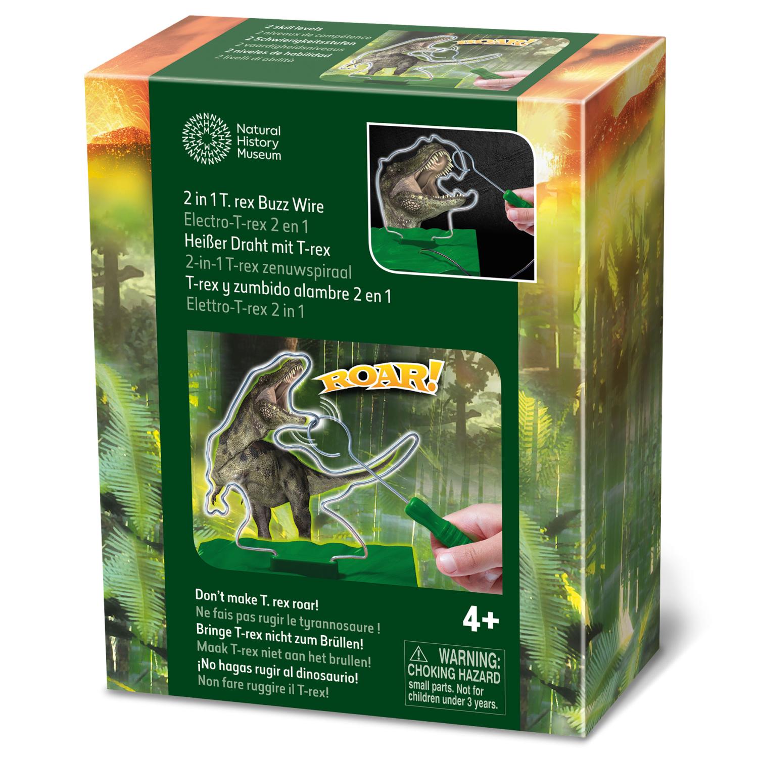 Brainstorm 2-in-1 T-Rex Buzz Wire Kit -  - Fagan Toys