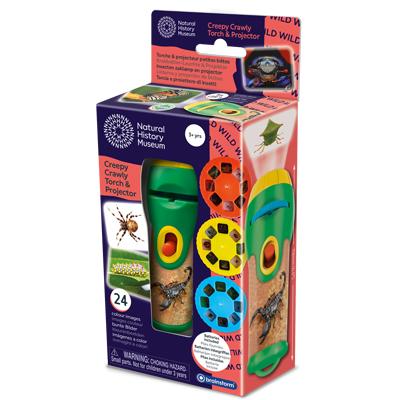 Brainstorm Creepy Crawly Torch & Projector -  - Fagan Toys