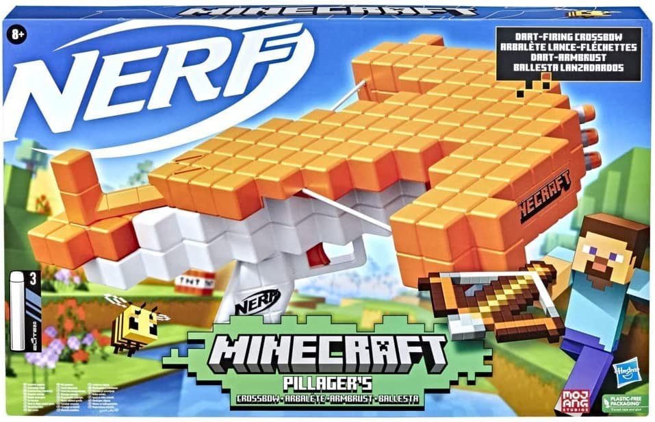 Nerf Minecraft Pillager's Crossbow Blaster