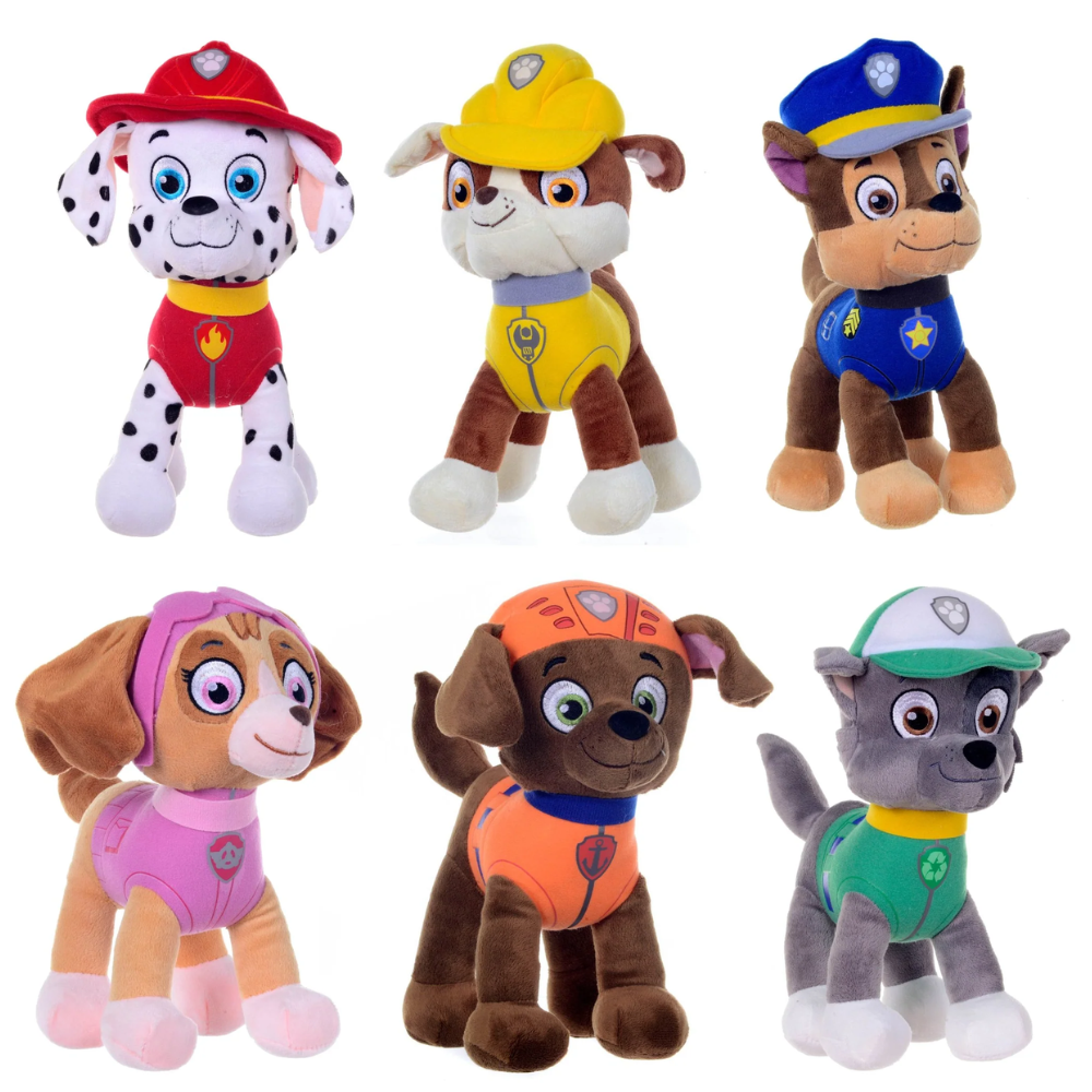27CM Paw Patrol Plush Assortment - Toymaster - Fagan Toys